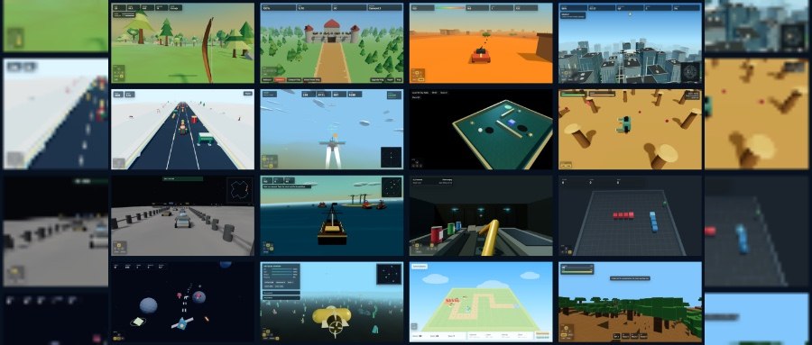 别再让AI手搓3D引擎：GameBlocks把游戏系统拆成74块 题图